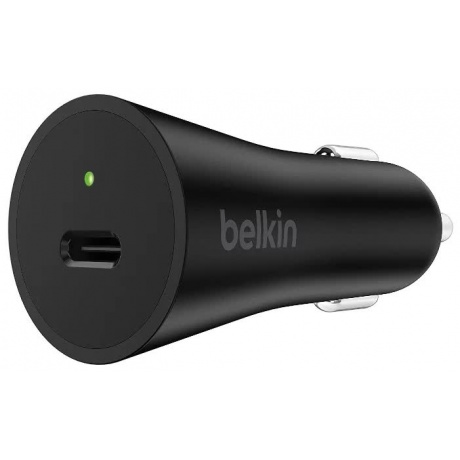 Автомобильное зарядное устройство Belkin F7U026bt04-BLK Black - фото 1