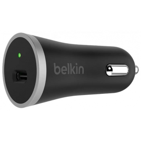 Автомобильное зарядное устройство Belkin F7U005bt04-BLK Black - фото 1