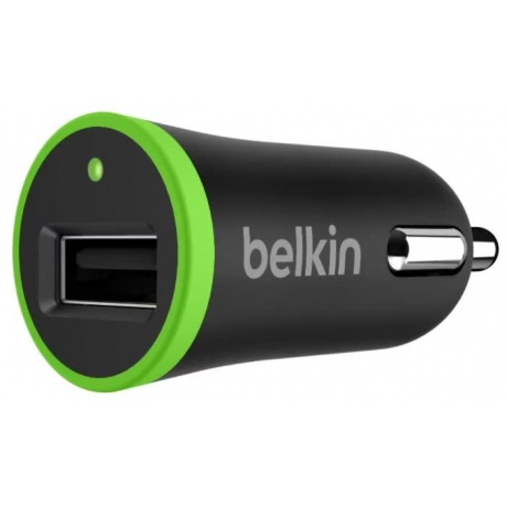 Автомобильное зарядное устройство Belkin F8J054btBLK Black - фото 1
