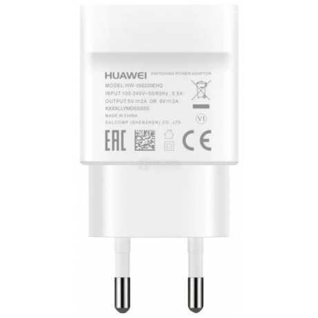 Сетевое зарядное устройство Huawei Quick Charger AP32 2A USB Type C белый - фото 5