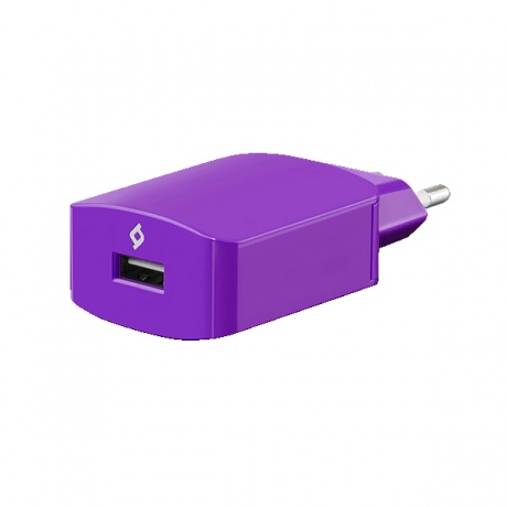 Сетевое зарядное устройство ТTEC Speed 2.1A+TypeC violet - фото 2