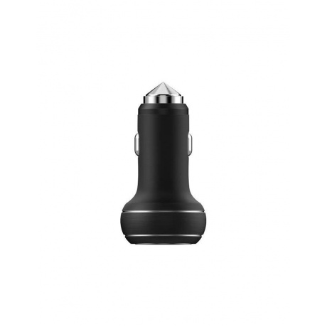 Автомобильное зарядное устройство Devia Thor Dual USB Port Car Charger - Gun Black - фото 3