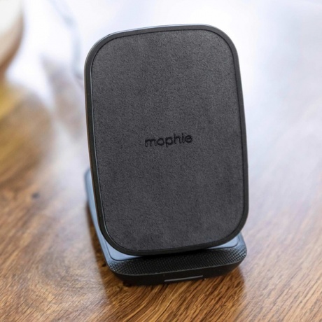 Беспроводная зарядка Mophie Universal Wireless-adjustable charging stand Black - фото 5
