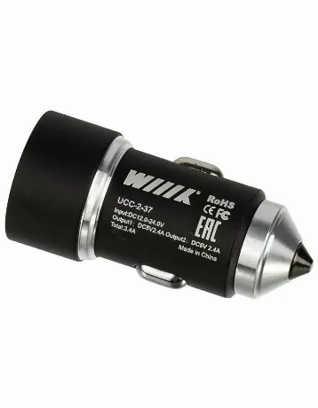 Автомобильное зар./устр. Wiiix UCC-2-37 2.4A+2.4A универсальное ...