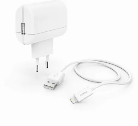 Сетевое зарядное устройство Hama H-183265 2.4A для Apple кабель ...