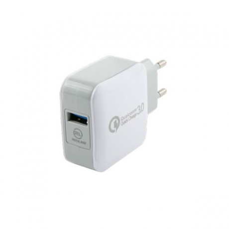 Сетевое зарядное устройство Redline NQC-4 4A белый (УТ000016519) - фото 1