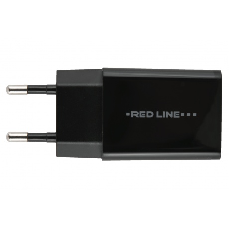 Сетевое зарядное устройство Redline NQC1-3A 3A черный (УТ000015768) - фото 1