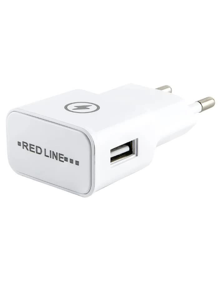 Сетевое зарядное устройство Redline NT-1A 1A + кабель 8 pinn Apple белый (УТ000013626) фото