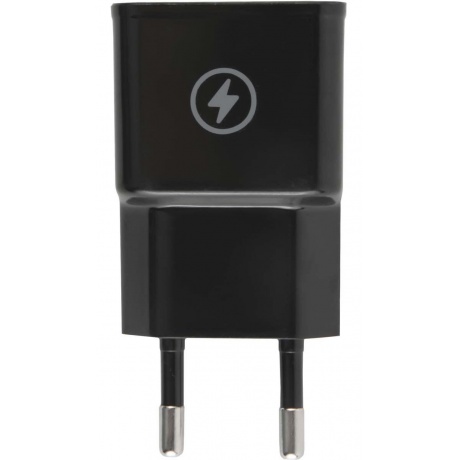 Сетевое зарядное устройство Redline NT-1A 1A + кабель microUSB черный (УТ000013624) - фото 1