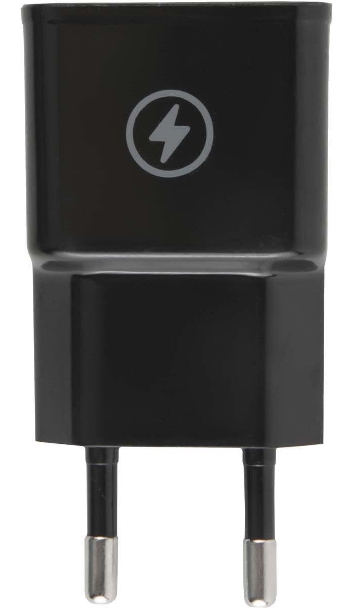 Сетевое зарядное устройство Redline NT-1A 1A + кабель microUSB черный (УТ000013624) сзу redline nt 2a 2xusb 2 1a дата кабель microusb black