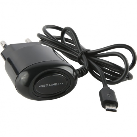 Сетевое зарядное устройство Redline ТСP-1A 1A черный (УТ000010348) - фото 4