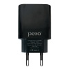 Сетевое зарядное устройство PERO TC03 PD 18W черный