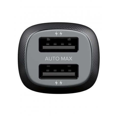 Автомобильное зарядное устройство Pero AC01 2USB 2.4A AUTOMAX черное - фото 3