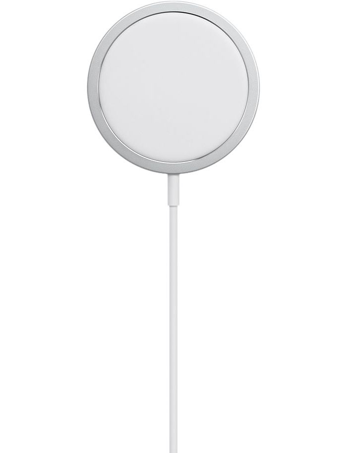 Беспроводное зарядное устройство Apple MagSafe белый MHXH3 зарядное устройство qumo magsafe qi15w 32872