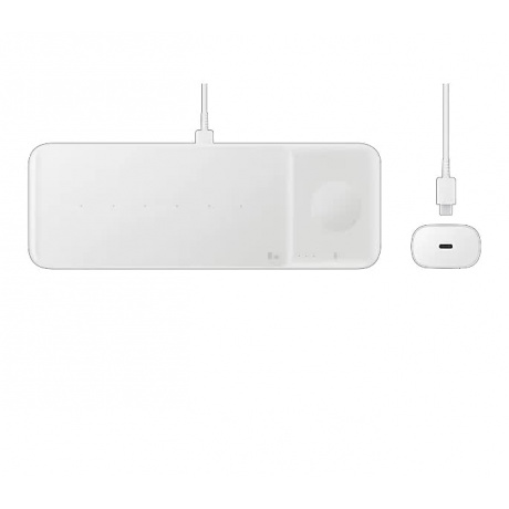 Беспроводное зарядное устройство Samsung EP-P6300TWRGRU белый - фото 7