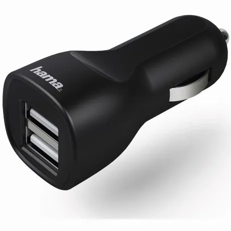Автомобильное зарядное устройство Hama H-1401660 1.2A+1.2A (0017...