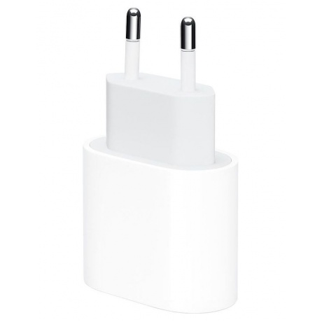 Сетевое зарядное устройство Apple 20W USB-C Power Adapter MHJE3ZM/A - фото 3