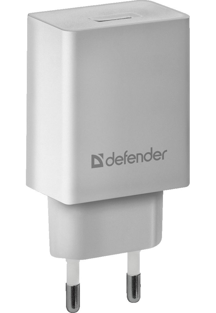 Сетевое зарядное устройство Defender UPA-21 (83571) белый цена и фото