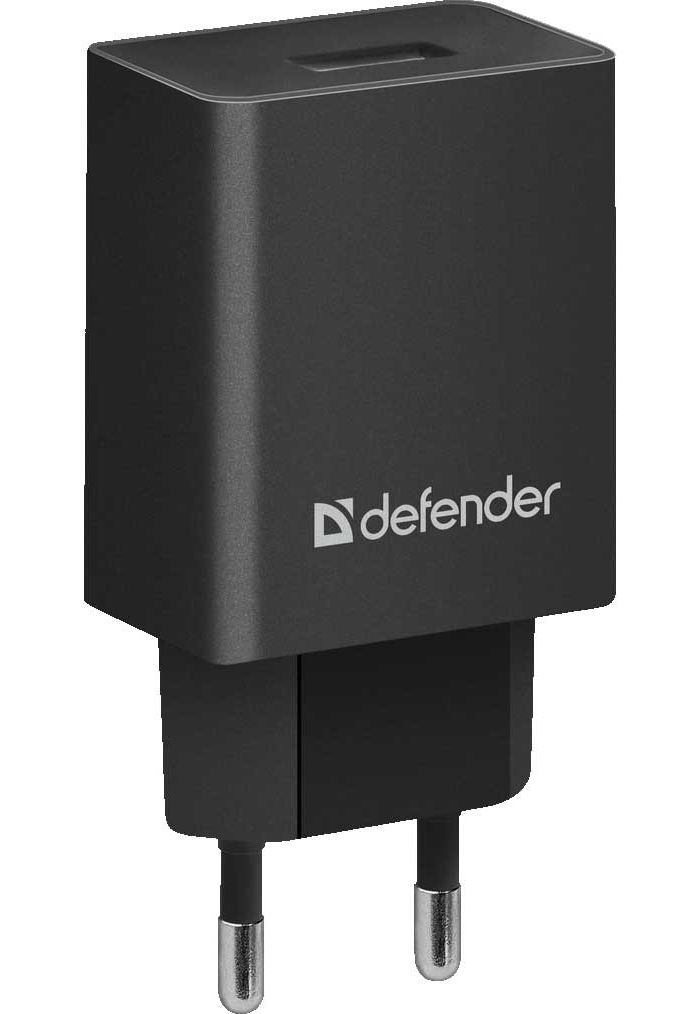 Сетевое зарядное устройство Defender EPA-10 (83572) зарядное устройство defender epa 10 1xusb black 83572