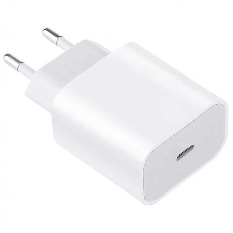

Сетевое зарядное устройство Xiaomi Mi 20W Charger Type-C, белый (BHR4927GL)