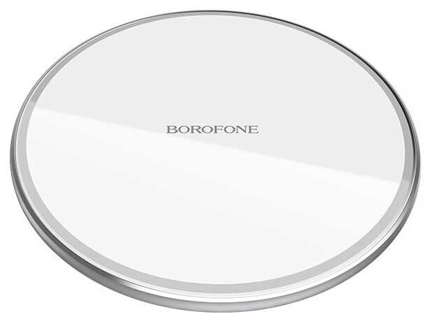 Беспроводное зарядное устройство Borofone BQ3 Preference Wireless Charger Silver