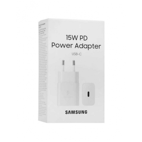 Сетевое зарядное устройство Samsung EP-T1510N 2A+1.67A PD белый (EP-T1510NWEGRU) - фото 5