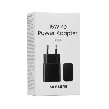 Сетевое зарядное устройство Samsung EP-T1510N 2A+1.67A PD черный (EP-T1510NBEGRU) - фото 8
