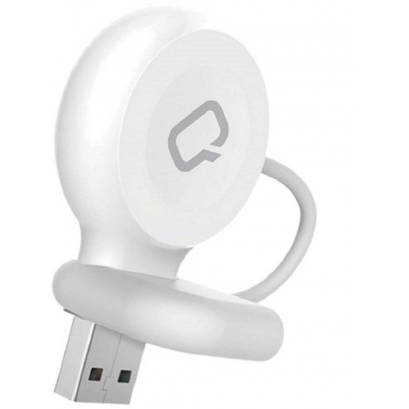 Беспроводное зарядное устройство Qumo PowerAid Qi iWatch wireless portable charger (Charger 0043) - фото 2