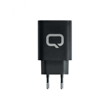 Сетевое зарядное устройство Qumo (Charger 0048), 1 USB, 3A, черный - фото 2