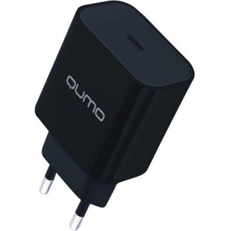 

Сетевое зарядное устройство Qumo Energy light (Charger 0050) PD 20W, 1USB Type-C, черный