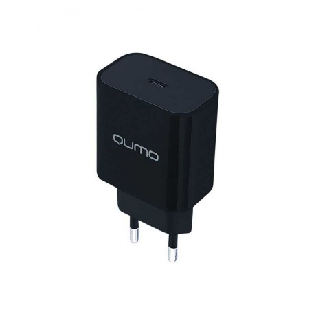 Сетевое зарядное устройство Qumo Energy light (Charger 0050) PD 20W, 1USB Type-C, черный - фото 2