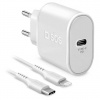 Сетевое зарядное устройство SBS 1 USB Type-C порт, 18Вт, + кабел...