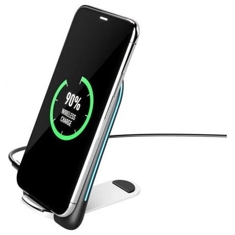 Беспроводное зарядное устройство Olmio 039035 QI 15W - фото 4