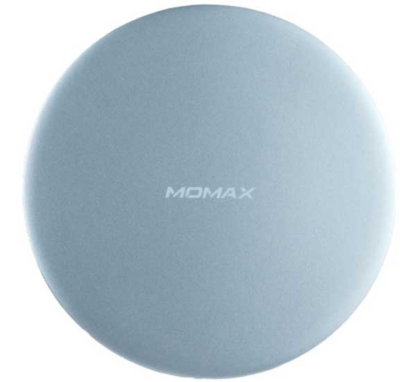 Беспроводное зарядное устройство Momax Q.Pad Max 15W Ultra Slim Wireless Charger Silver