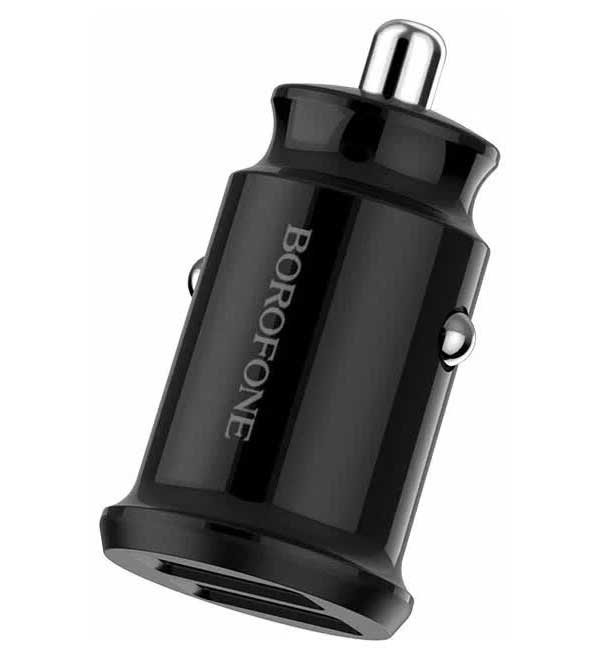 Автомобильное зарядное устройство Borofone BZ8 MaxRide, 2USB, черный (88479)