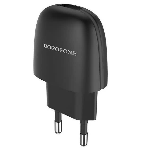 Сетевое зарядное устройство Borofone BA49A Vast power, 1USB, черный (28401)