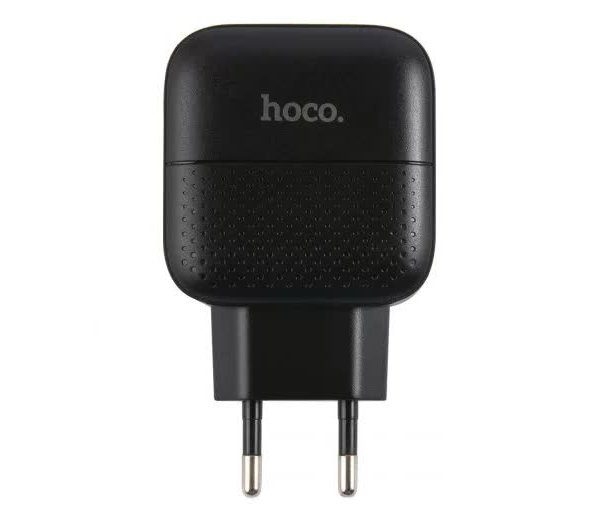 Сетевое зарядное устройство Hoco RC6, USB+Type-C, PD18+QC3.0, черный