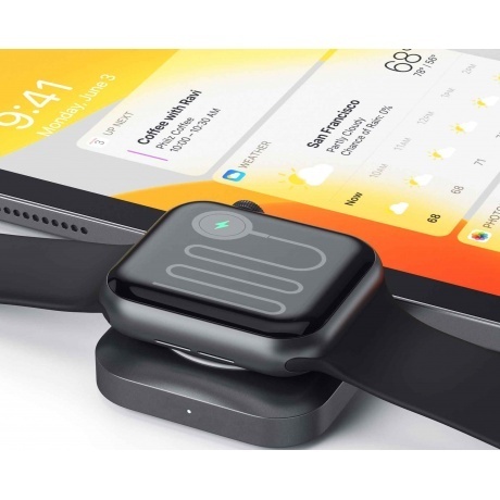 Зарядное устройство Satechi Magnetic Charging Dock для Apple Watch - фото 9