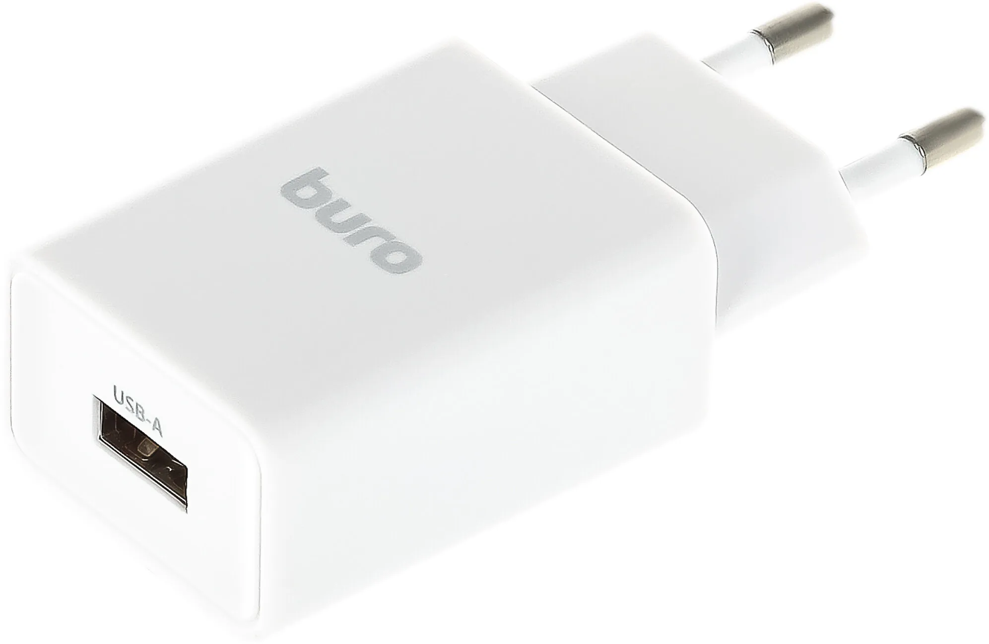 Сетевое зарядное устройство Buro BUWA1 2.1A универсальное белый (BUWA10S100WH) - фото 1