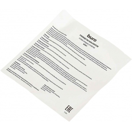 Сетевое зарядное устройство Buro BUWA1 2.1A черный (BUWA10S100BK) - фото 6