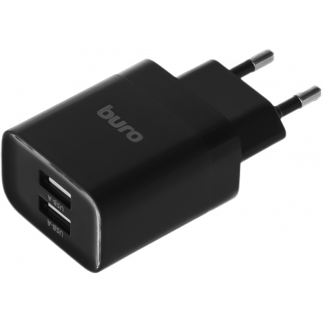 

Сетевое зарядное устройство Buro BUWE1 2.1A универсальное черный (BUWE10S200BK)