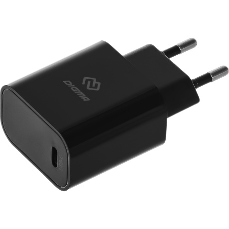 Сетевое зарядное устройство Digma DGW3C 3A PD универсальное черный (DGW3C0F010BK)