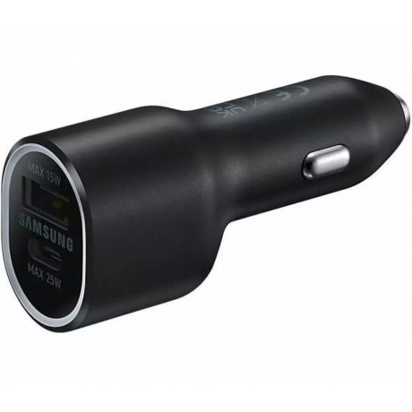 Автомобильное зарядное устройство Samsung Car Charger Duo (EP-L4020) Black - фото 1