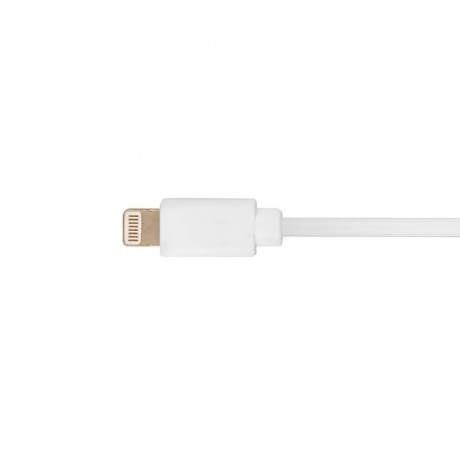 Автомобильное зарядное устройство OLMIO 8-pin для iPod/iPhone/iPad, 1А, белый - фото 2