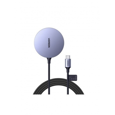 Беспроводное магнитное зарядное устройство UGREEN CD245 (30233) Space Grey - фото 1