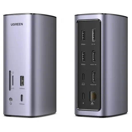 Док-станция UGREEN CM555 (90325) Grey