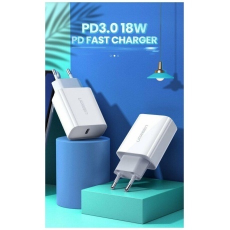 Зарядное устройство UGREEN CD137 (60450) White - фото 7