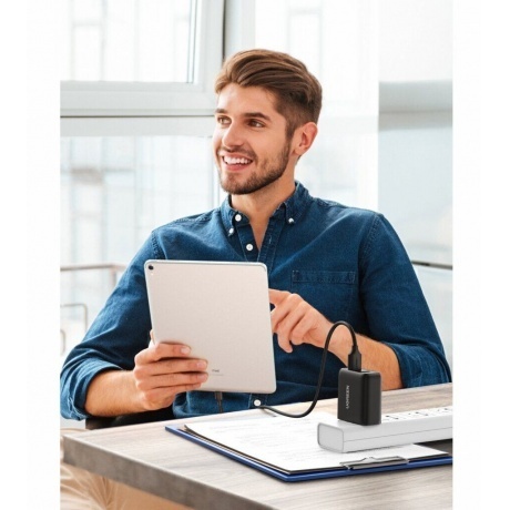 Зарядное устройство UGREEN CD161 (10216) Black - фото 3