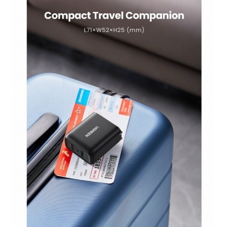 Зарядное устройство UGREEN CD161 (10216) Black - фото 4