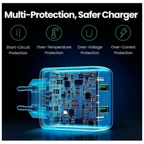 Зарядное устройство UGREEN CD161 (10216) Black - фото 6